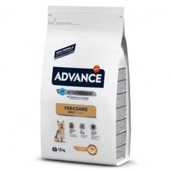 Hrana uscata pentru caini Advance Yorkshire Terrier cu pui 1,5 kg
