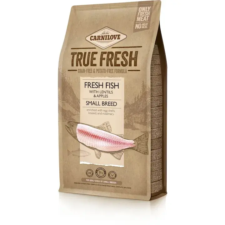 Hrana uscata pentru caini Carnilove True Fresh Small Breed cu peste 1,4 kg