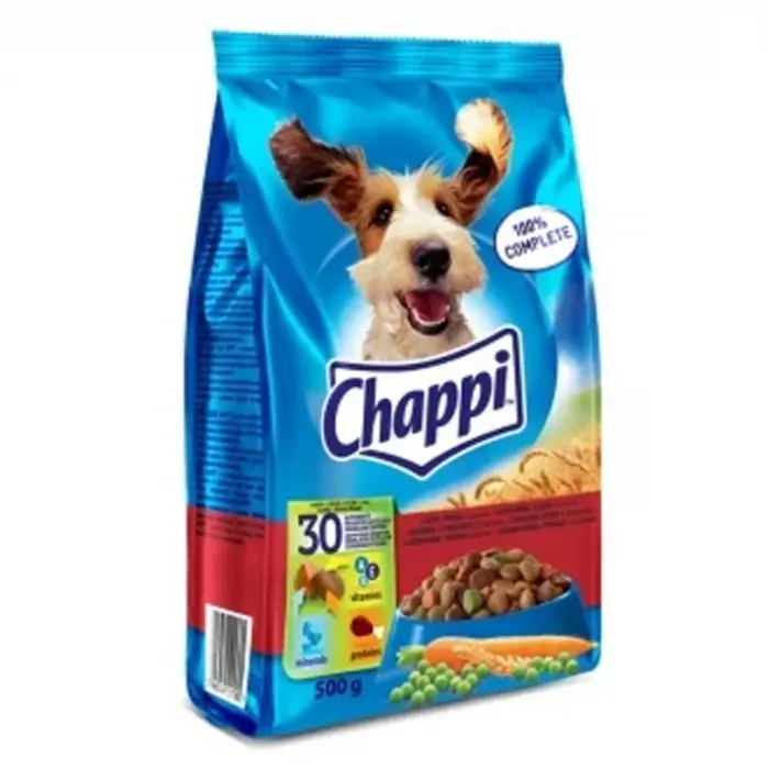 Hrana Uscata Pentru Caini Chappi, Vita  Pasare, 500g