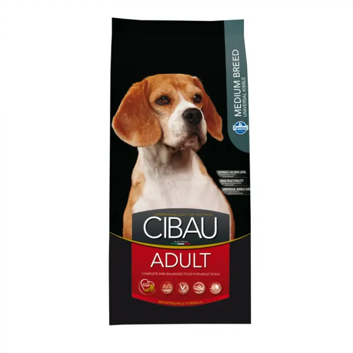 Hrana uscata pentru caini Cibau Medium Adult cu pui 2,5 kg
