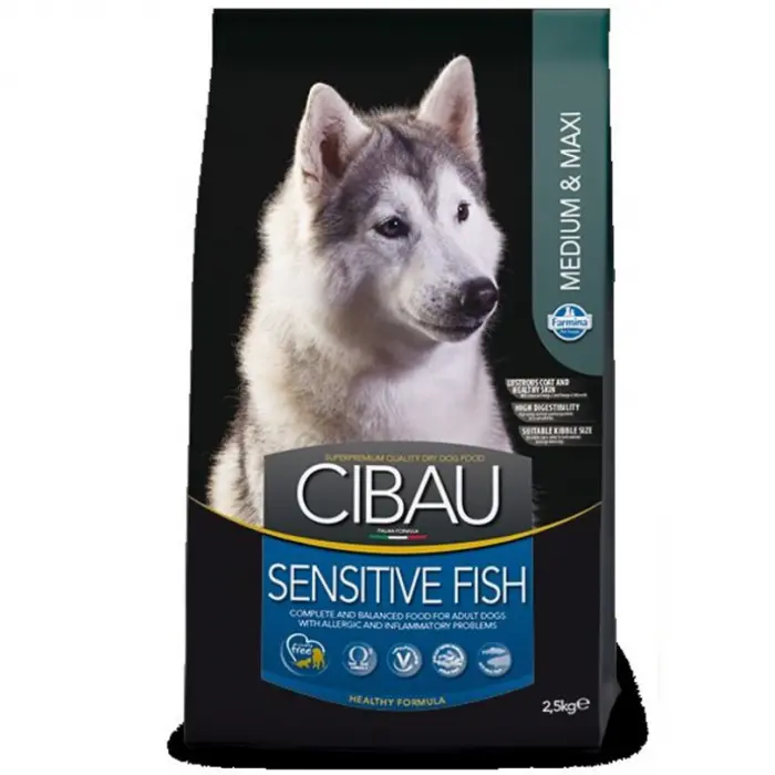 Hrana uscata pentru caini Cibau Sensitive cu peste 12 kg