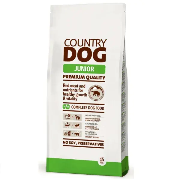Hrana uscata pentru caini Country Premium Junior 15 kg Termen Scurt 01.03.2026