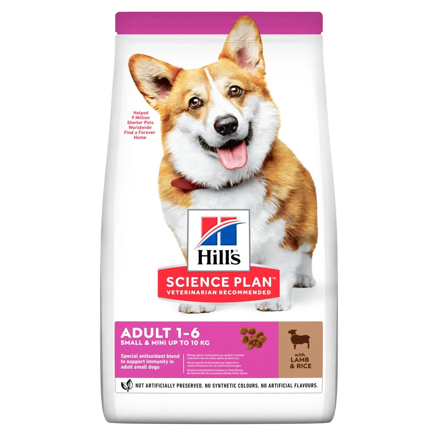 Hrana uscata pentru caini Hill s SP Small Mini Adult cu miel 1,5 kg