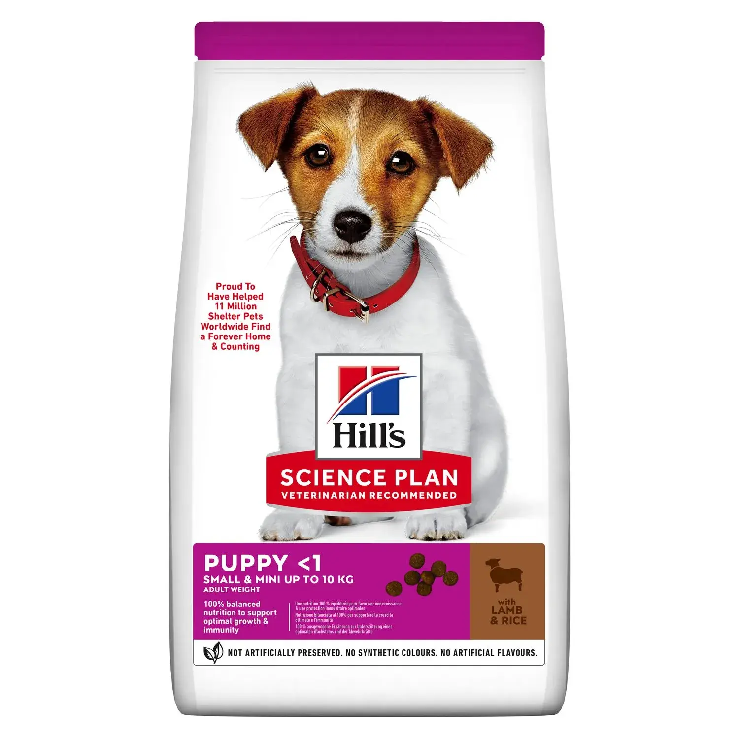 Hrana uscata pentru caini Hill s SP Small  Mini Puppy cu miel 1,5 kg