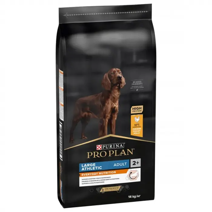 Hrana uscata pentru caini Pro Plan Large Athletic Adult cu pui 14 kg