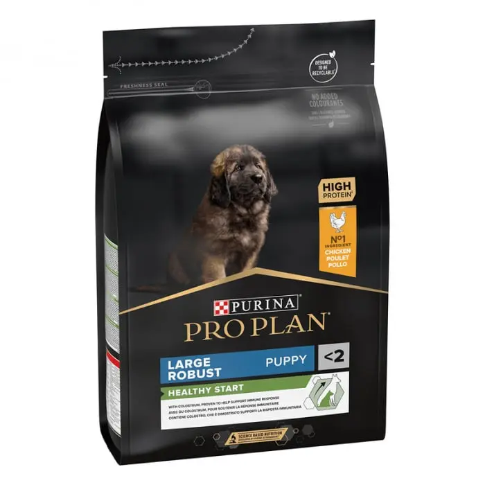Hrana uscata pentru caini Pro Plan Large Robust Puppy cu pui 3 kg