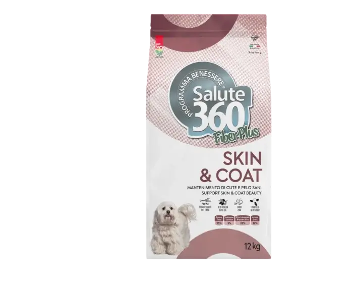 Hrana uscata pentru caini Salute 360 cu ton  somon 12 kg