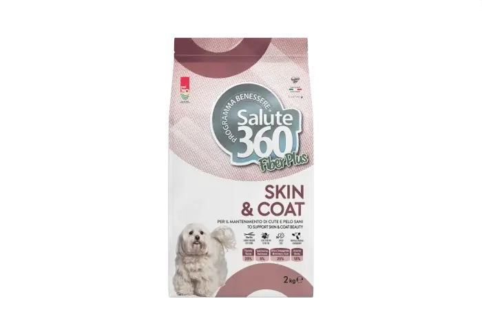 Hrana uscata pentru caini Salute 360 Fiber Plus cu ton  somon 2 kg