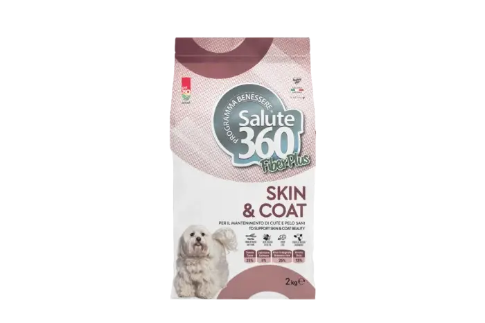 Hrana uscata pentru caini Salute 360 cu ton  somon 2 kg