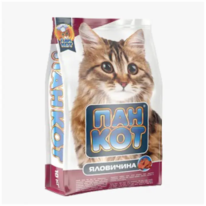 Hrana uscata pentru pisici Carpathian Pan Kot cu vita 10 kg