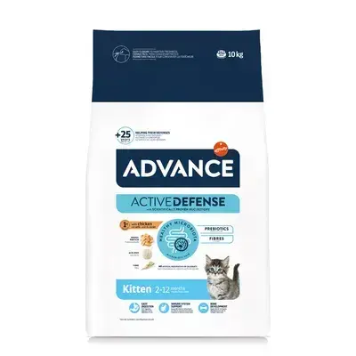 Hrana uscata pentru pisici Advance Kitten cu pui 10 kg
