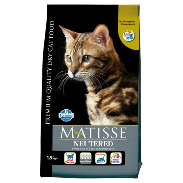 Hrana uscata pentru pisici sterilizate Matisse Neutred 1,5 kg