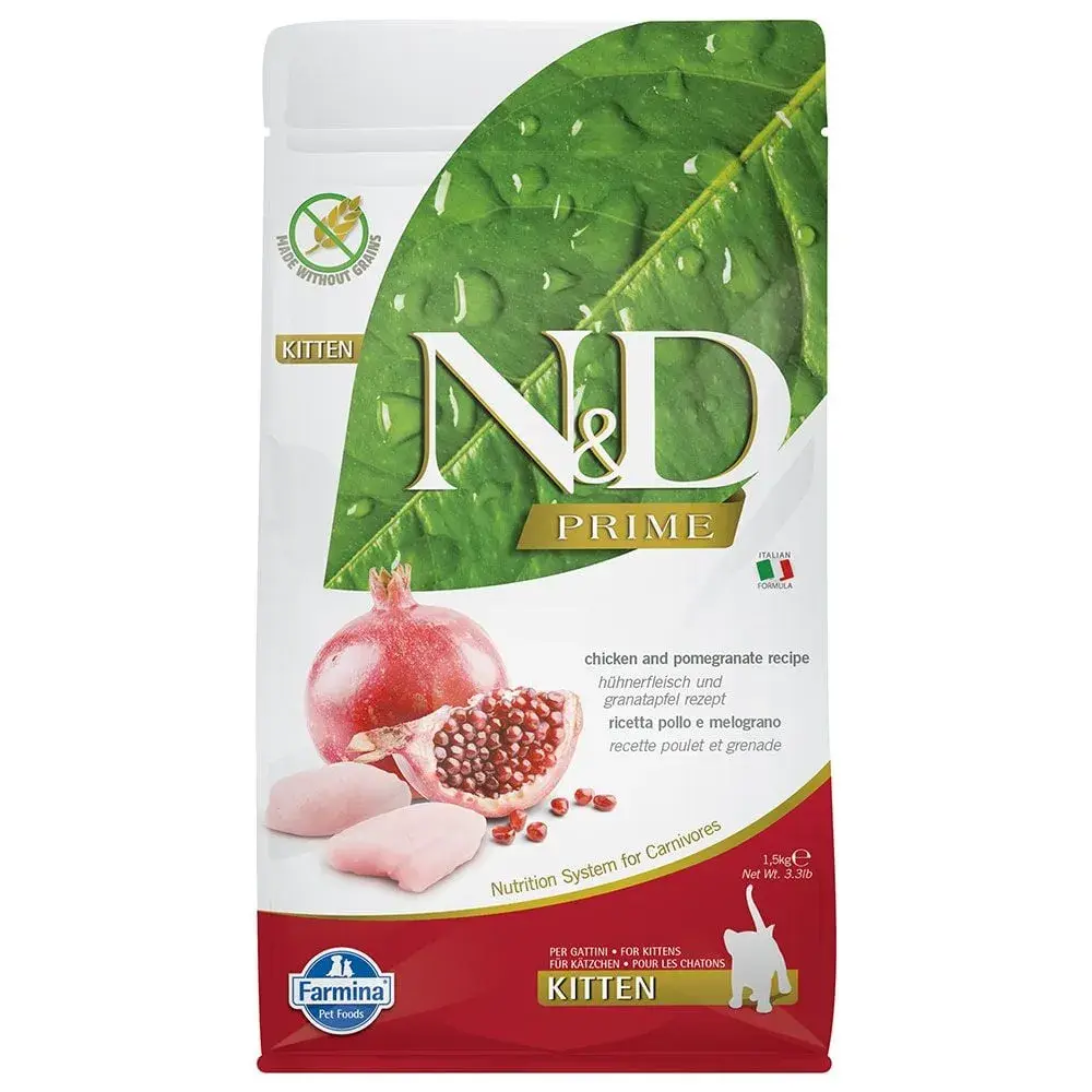 Hrana uscata pentru pisici Farmina ND Prime Kitten cu pui  rodie 1,5 kg
