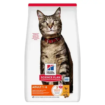 Hrana uscata pentru pisici Hill s SP Adult cu pui 300 gr