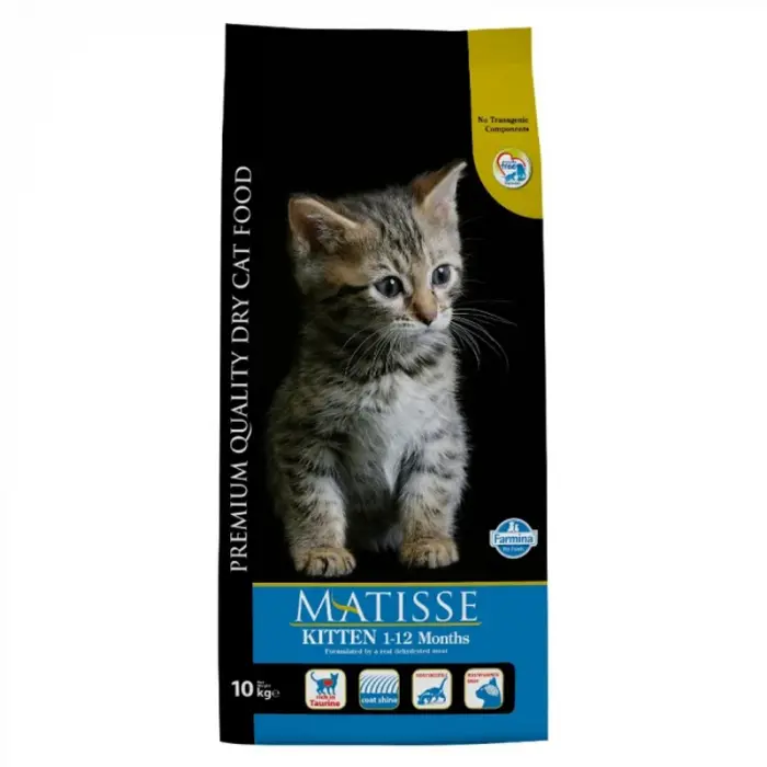Hrana uscata pentru pisici Matisse Kitten cu pui 10 kg