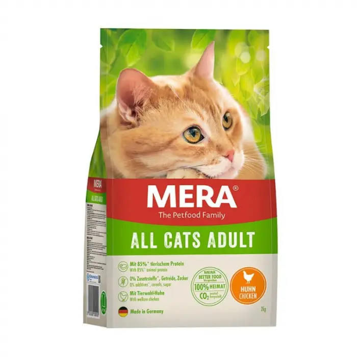 Hrana uscata pentru pisici Mera Adult cu pui