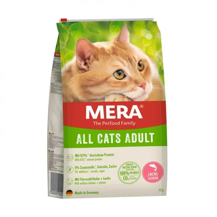 Hrana uscata pentru pisici Mera Adult cu somon