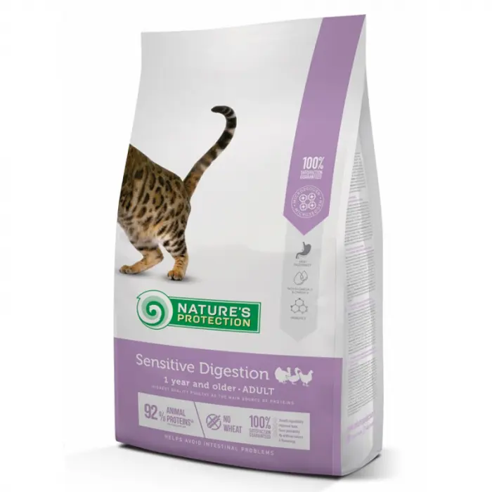 Hrana uscata pentru pisici Nature s Protection Sensitive Digestion 7 kg