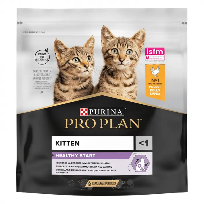 Hrana uscata pentru pisici Pro Plan Original Kitten cu pui 400 gr