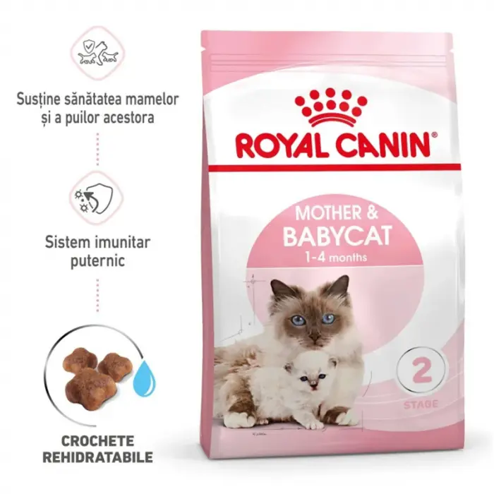 Hrana uscata pentru pisici Royal Canin Mother Babycat 4 kg