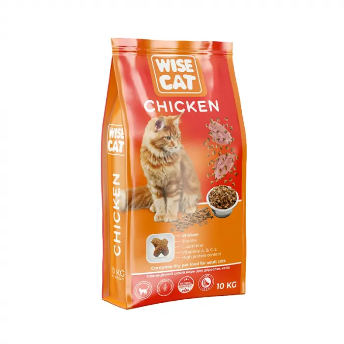 Hrana uscata pentru pisici Wise cu pui 10 kg