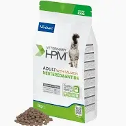 Hrana uscata pentru pisici Virbac HPM Adult Neutered  Entire cu somon 3 kg