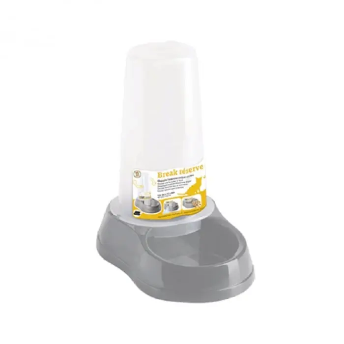 Hranitor   adapator Stefanplast Stone Grey 0,65L