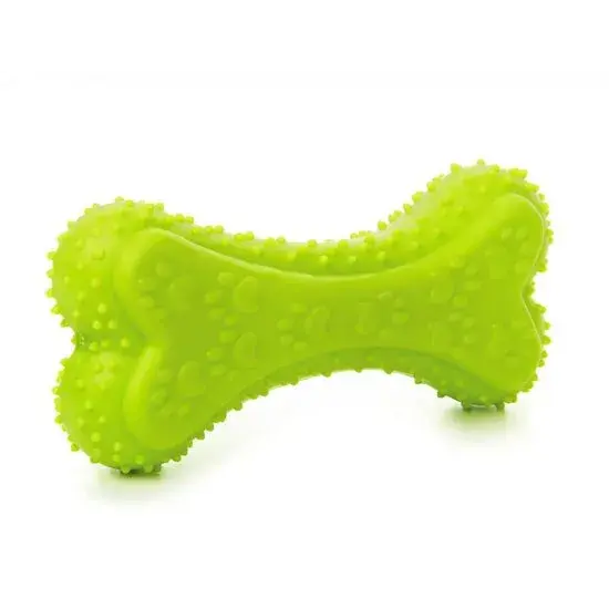 Jucarie pentru caini JK Os verde 12 cm