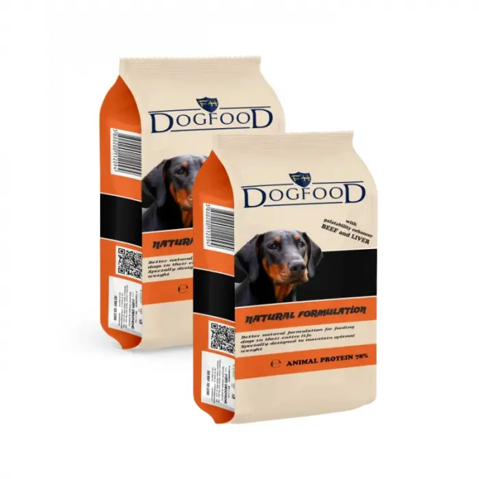 Oferta 2 saci x 10 kg Hrana uscata pentru caini Dog Food cu vita  ficat