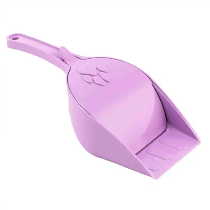 Lopatica cu capac pentru litiera Miau Miau fuchsia