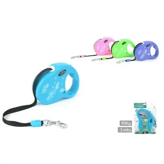 Lesa retractabila cu flori Yommy 3 m   15 kg