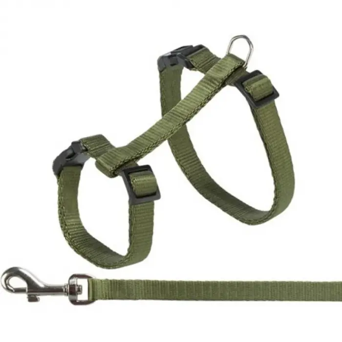 Set lesa si ham pentru pisici 27-45cm 10mm