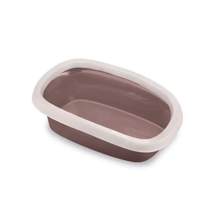 Litiera fara acoperis Stefanplast 20 White Rosy Brown 39 x 58 x 17 cm