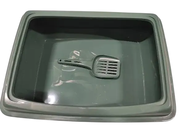 Litiera pentru pisici Miau Miau Verde 49,5 x 37,5 x 15 cm