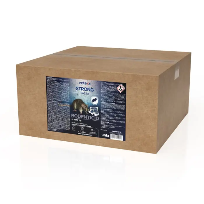 Momeala raticida Vetexx Strong Pasta 15 kg