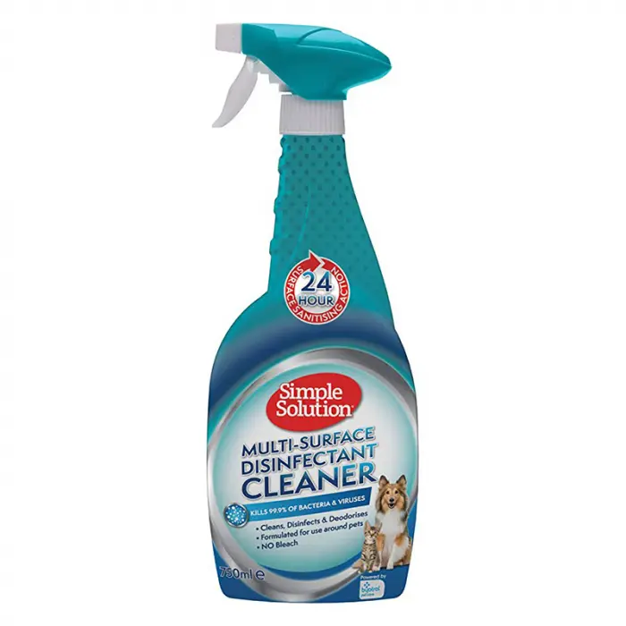 Solutie dezinfectanta pentru suprafete multiple Simple Solution 750 ml