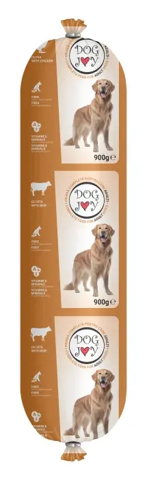 Salam pentru caini Dog Joy cu pui 900 gr