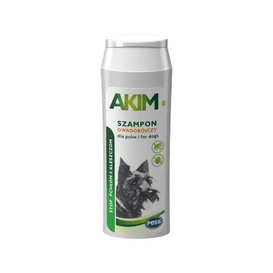 Sampon antiparazitar pentru caini Akim 200 ml