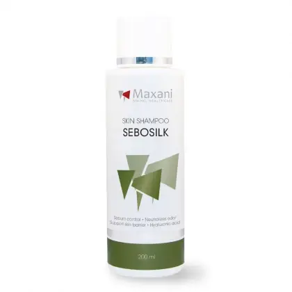 Sampon pentru caini Maxani SeboSilk Skin 200 ml