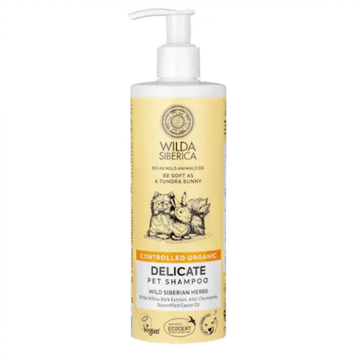 Sampon pentru caini pisici Wilda Siberica Delicate 400 ml