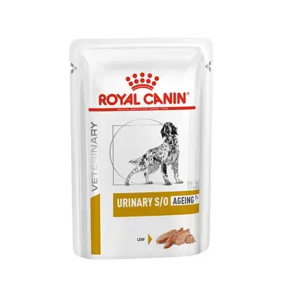 Set 12 buc x 85 g Hrana dietetica pentru caini Royal Canin Urinary S O Ageing 7