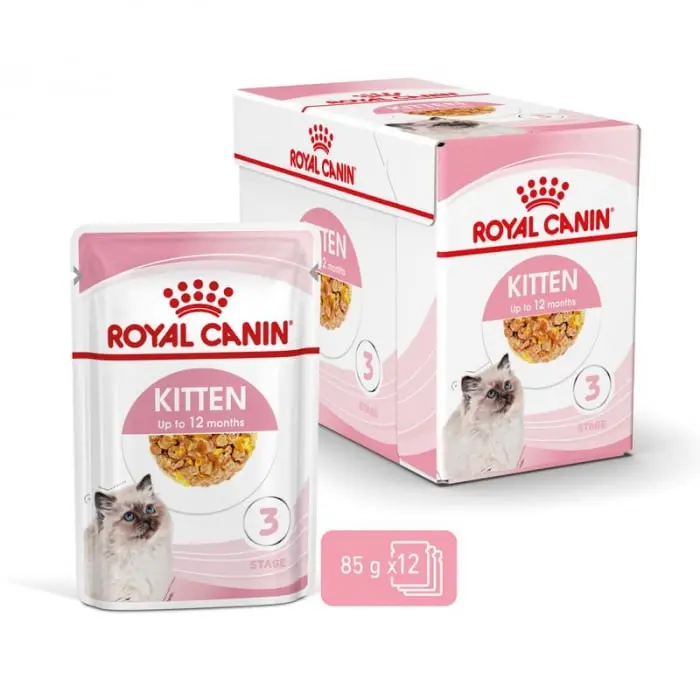 Hrana umeda pentru pisici Royal Canin Kitten in Jelly 85 gr