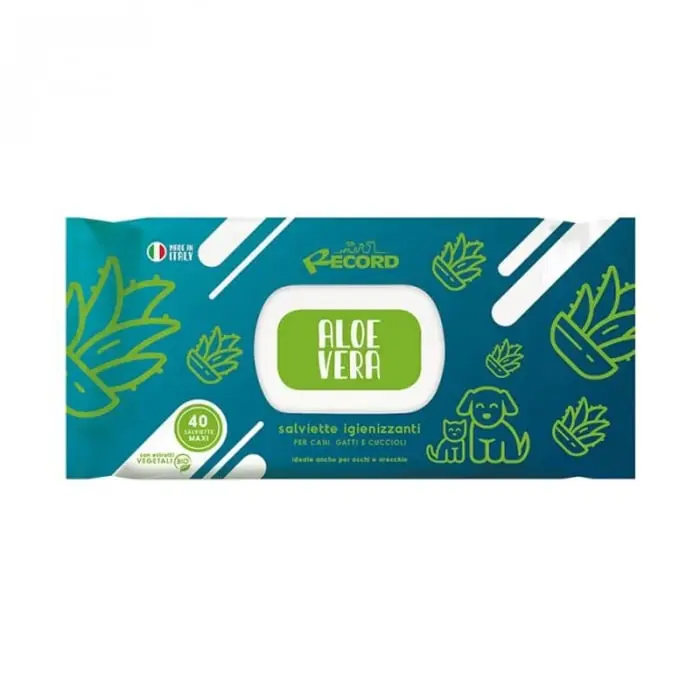 Servetele umede antibacteriene cu aloe vera 40 buc
