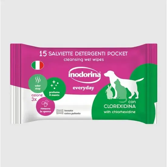 Servetele umede cu clorhexidina Indorina 15 buc