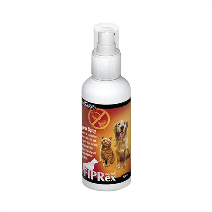 Spray antiparazitar pentru caini  pisici Fiprex 100 ml