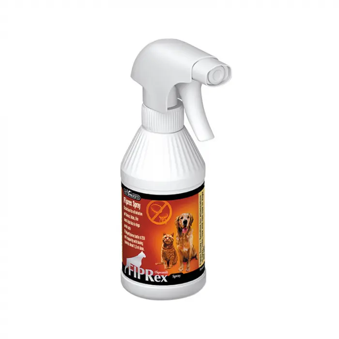 Spray antiparazitar pentru caini  pisici Fiprex 250 ml