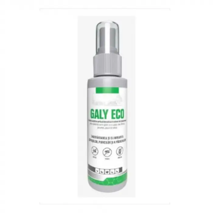 Spray antiparazitar pentru pasari Galy Eco 100 ml