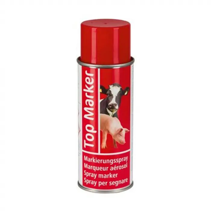 Spray pentru marcarea animalelor Top Marker Rosu 400 ml