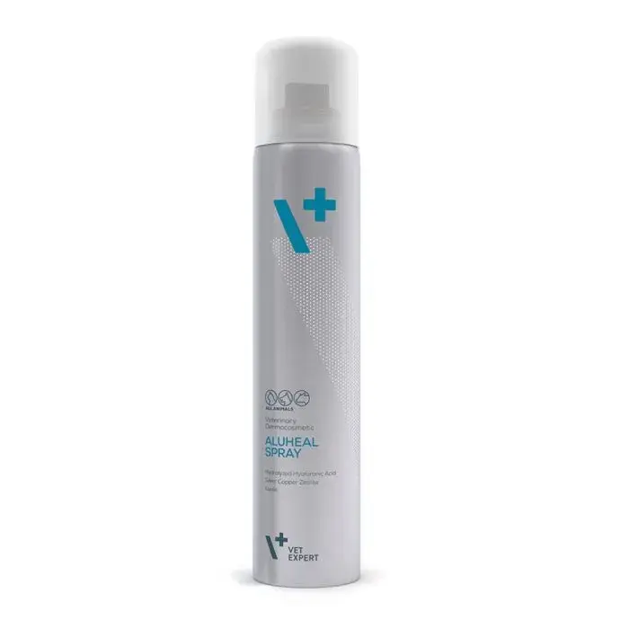 Spray cicatrizant pentru caini pisici Aluheal 200 ml