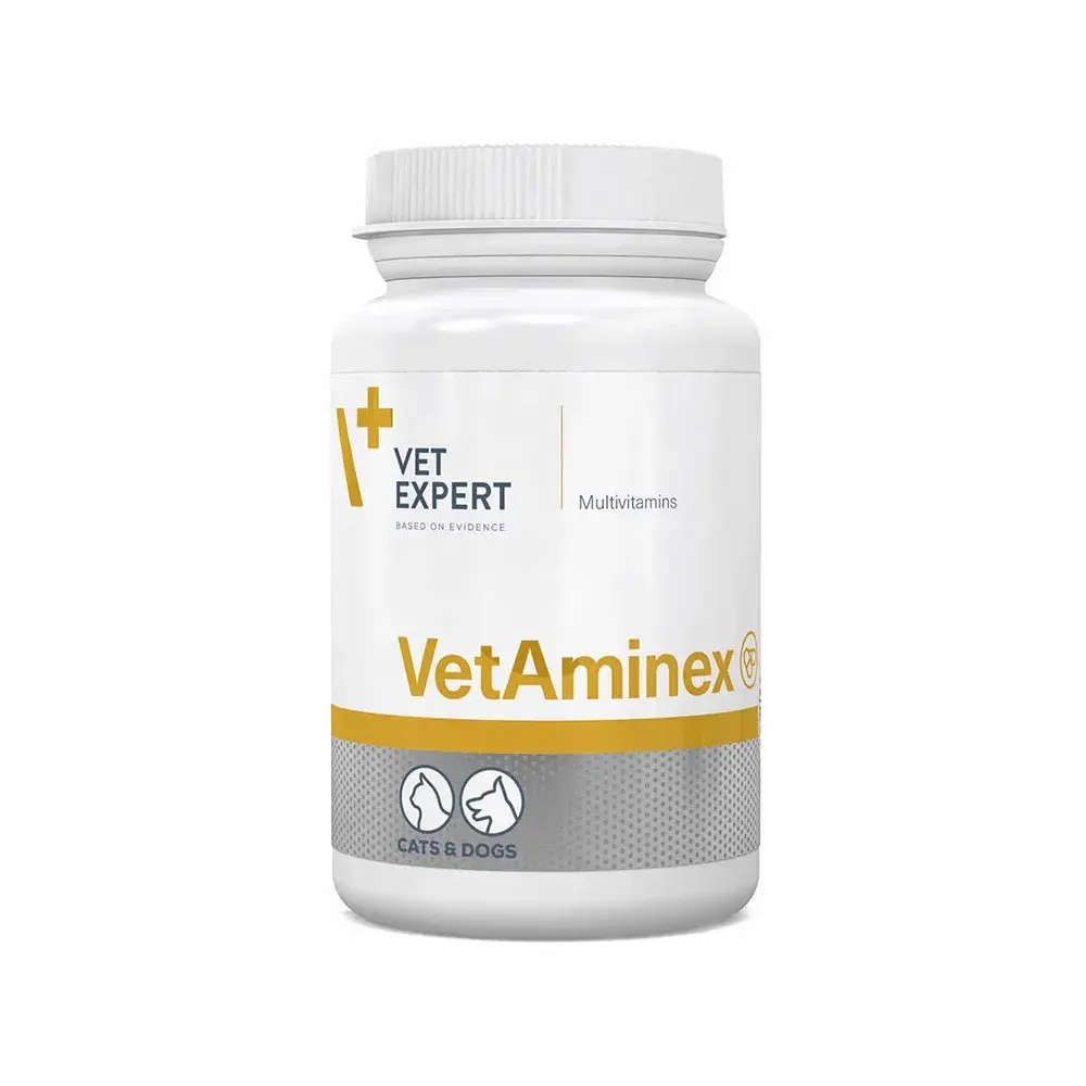Supliment nutritiv pentru caini  pisici VetAminex Twist Off 60 capsule